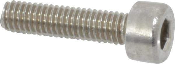 Value Collection - M3x0.50 Metric Coarse Hex Socket Drive, Socket Cap Screw - Grade 18-8 & Austenitic A2 Stainless Steel, Fully Threaded, 12mm Length Under Head - Apex Tool & Supply