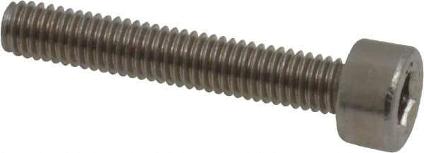 Value Collection - M3x0.50 Metric Coarse Hex Socket Drive, Socket Cap Screw - Grade 18-8 & Austenitic A2 Stainless Steel, Fully Threaded, 18mm Length Under Head - Apex Tool & Supply
