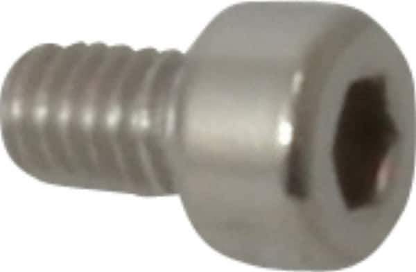 Value Collection - M4x0.70 Metric Coarse Hex Socket Drive, Socket Cap Screw - Grade 18-8 & Austenitic A2 Stainless Steel, Fully Threaded, 6mm Length Under Head - Apex Tool & Supply