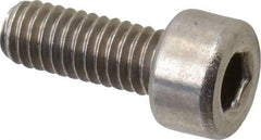Value Collection - M4x0.70 Metric Coarse Hex Socket Drive, Socket Cap Screw - Grade 18-8 & Austenitic A2 Stainless Steel, Fully Threaded, 10mm Length Under Head - Apex Tool & Supply