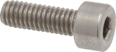 Value Collection - M4x0.70 Metric Coarse Hex Socket Drive, Socket Cap Screw - Grade 18-8 & Austenitic A2 Stainless Steel, Fully Threaded, 12mm Length Under Head - Apex Tool & Supply