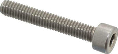 Value Collection - M4x0.70 Metric Coarse Hex Socket Drive, Socket Cap Screw - Grade 18-8 & Austenitic A2 Stainless Steel, Partially Threaded, 25mm Length Under Head - Apex Tool & Supply