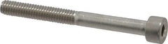 Value Collection - M4x0.70 Metric Coarse Hex Socket Drive, Socket Cap Screw - Grade 18-8 & Austenitic A2 Stainless Steel, Partially Threaded, 40mm Length Under Head - Apex Tool & Supply