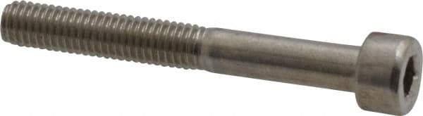 Value Collection - M5x0.80 Metric Coarse Hex Socket Drive, Socket Cap Screw - Grade 18-8 & Austenitic A2 Stainless Steel, Partially Threaded, 40mm Length Under Head - Apex Tool & Supply