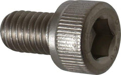 Value Collection - M6x1.00 Metric Coarse Hex Socket Drive, Socket Cap Screw - Grade 18-8 & Austenitic A2 Stainless Steel, Fully Threaded, 10mm Length Under Head - Apex Tool & Supply