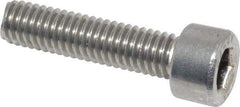 Value Collection - M6x1.00 Metric Coarse Hex Socket Drive, Socket Cap Screw - Grade 18-8 & Austenitic A2 Stainless Steel, Partially Threaded, 25mm Length Under Head - Apex Tool & Supply
