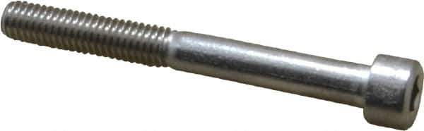 Value Collection - M6x1.00 Metric Coarse Hex Socket Drive, Socket Cap Screw - Grade 18-8 & Austenitic A2 Stainless Steel, Partially Threaded, 55mm Length Under Head - Apex Tool & Supply