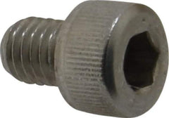 Value Collection - M8x1.25 Metric Coarse Hex Socket Drive, Socket Cap Screw - Grade 18-8 & Austenitic A2 Stainless Steel, Fully Threaded, 10mm Length Under Head - Apex Tool & Supply