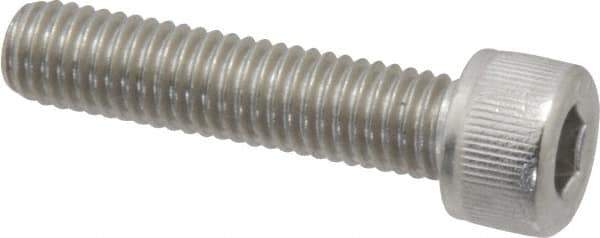 Value Collection - M8x1.25 Metric Coarse Hex Socket Drive, Socket Cap Screw - Grade 18-8 & Austenitic A2 Stainless Steel, Fully Threaded, 35mm Length Under Head - Apex Tool & Supply