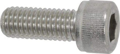 Value Collection - M10x1.50 Metric Coarse Hex Socket Drive, Socket Cap Screw - Grade 18-8 & Austenitic A2 Stainless Steel, Fully Threaded, 25mm Length Under Head - Apex Tool & Supply