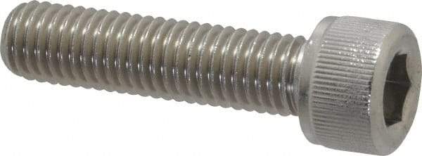 Value Collection - M20x2.50 Metric Coarse Hex Socket Drive, Socket Cap Screw - Grade 18-8 & Austenitic A2 Stainless Steel, Uncoated, Fully Threaded, 45mm Length Under Head - Apex Tool & Supply