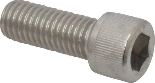 Value Collection - M12x1.75 Metric Coarse Hex Socket Drive, Socket Cap Screw - Grade 18-8 & Austenitic A2 Stainless Steel, Fully Threaded, 30mm Length Under Head - Apex Tool & Supply