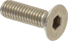 Value Collection - M6x1.00 Metric Coarse Hex Socket Drive, 90° Flat Screw - Grade 18-8 Stainless Steel, Fully Threaded, 20mm OAL - Apex Tool & Supply