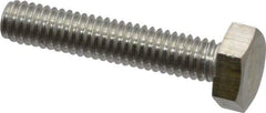 Value Collection - M4x0.70mm Metric Coarse, 20mm Length Under Head Hex Head Cap Screw - Fully Threaded, Grade 18-8 & Austenitic A2 Stainless Steel, 7mm Hex - Apex Tool & Supply