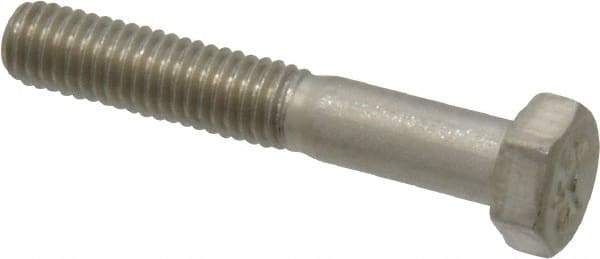 Value Collection - M5x0.80mm Metric Coarse, 30mm Length Under Head Hex Head Cap Screw - Partially Threaded, Grade 18-8 & Austenitic A2 Stainless Steel, 8mm Hex - Apex Tool & Supply