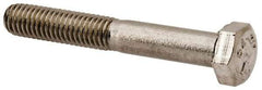 Value Collection - M5x0.80mm Metric Coarse, 35mm Length Under Head Hex Head Cap Screw - Partially Threaded, Grade 18-8 & Austenitic A2 Stainless Steel, 8mm Hex - Apex Tool & Supply