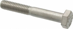 Value Collection - M6x1.00mm Metric Coarse, 40mm Length Under Head Hex Head Cap Screw - Partially Threaded, Grade 18-8 & Austenitic A2 Stainless Steel, 10mm Hex - Apex Tool & Supply