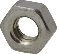 Value Collection - M4x0.70 Stainless Steel Right Hand Hex Nut - 7mm Across Flats, 3.2mm High, Uncoated - Apex Tool & Supply