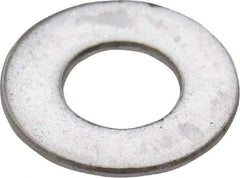 Value Collection - M3 Screw, Grade 18-8 Stainless Steel Standard Flat Washer - 3.2mm ID x 7mm OD, 0.5mm Thick - Apex Tool & Supply