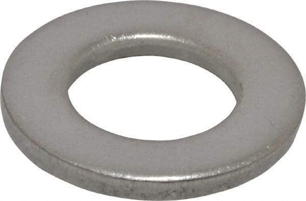 Value Collection - M12 Screw, Grade 18-8 Stainless Steel Standard Flat Washer - 13mm ID x 24mm OD, 2.5mm Thick - Apex Tool & Supply