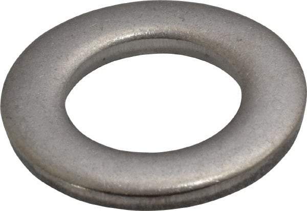 Value Collection - M16 Screw, Grade 18-8 Stainless Steel Standard Flat Washer - 17mm ID x 30mm OD, 3mm Thick - Apex Tool & Supply
