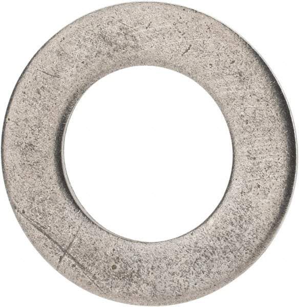 Value Collection - M20 Screw, Grade 18-8 Stainless Steel Standard Flat Washer - 21mm ID x 37mm OD, 3mm Thick - Apex Tool & Supply