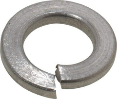 Value Collection - M5, 5.1mm ID, 1.2mm Thick Split Lock Washer - 18-8 Austenitic Grade A2 Stainless Steel, 5.1mm Min ID, 5.4mm Max ID, 9.2mm Max OD - Apex Tool & Supply