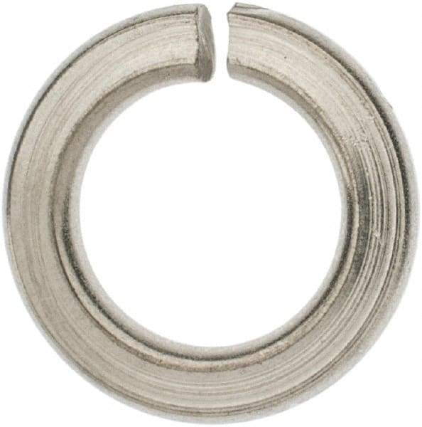 Value Collection - M14, 14.2mm ID, 3mm Thick Split Lock Washer - 18-8 Austenitic Grade A2 Stainless Steel, 14.2mm Min ID, 14.7mm Max ID, 24.1mm Max OD - Apex Tool & Supply