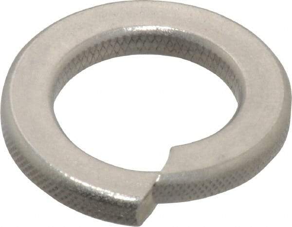 Value Collection - M16, 16.2mm ID, 3.5mm Thick Split Lock Washer - 18-8 Austenitic Grade A2 Stainless Steel, 16.2mm Min ID, 17mm Max ID, 27.4mm Max OD - Apex Tool & Supply