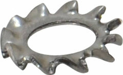 Value Collection - M5 Screw, 5.3mm ID, Stainless Steel External Tooth Lock Washer - 10mm OD, Grade 18-8 & Austenitic A2 - Apex Tool & Supply