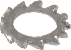 Value Collection - M6 Screw, 6.4mm ID, Stainless Steel External Tooth Lock Washer - 11mm OD, Grade 18-8 & Austenitic A2 - Apex Tool & Supply