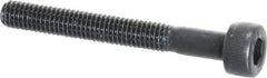 Value Collection - M3x0.50 Metric Coarse Hex Socket Drive, Socket Cap Screw - Grade 12.9 Alloy Steel, Black Oxide Finish, Partially Threaded, 25mm Length Under Head - Apex Tool & Supply