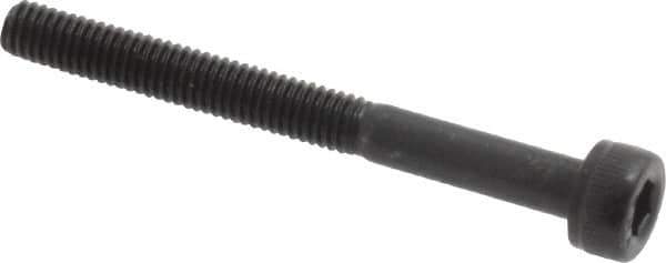 Value Collection - M3x0.50 Metric Coarse Hex Socket Drive, Socket Cap Screw - Grade 12.9 Alloy Steel, Black Oxide Finish, Partially Threaded, 30mm Length Under Head - Apex Tool & Supply