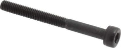 Value Collection - M3x0.50 Metric Coarse Hex Socket Drive, Socket Cap Screw - Grade 12.9 Alloy Steel, Black Oxide Finish, Partially Threaded, 30mm Length Under Head - Apex Tool & Supply
