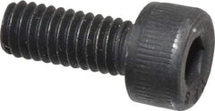 Value Collection - M4x0.70 Metric Coarse Hex Socket Drive, Socket Cap Screw - Grade 12.9 Alloy Steel, Black Oxide Finish, Fully Threaded, 10mm Length Under Head - Apex Tool & Supply