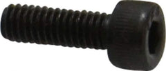 Value Collection - M4x0.70 Metric Coarse Hex Socket Drive, Socket Cap Screw - Grade 12.9 Alloy Steel, Black Oxide Finish, Fully Threaded, 12mm Length Under Head - Apex Tool & Supply
