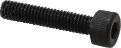 Value Collection - M4x0.70 Metric Coarse Hex Socket Drive, Socket Cap Screw - Grade 12.9 Alloy Steel, Black Oxide Finish, Fully Threaded, 20mm Length Under Head - Apex Tool & Supply