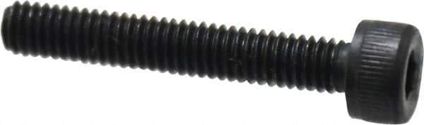 Value Collection - M4x0.70 Metric Coarse Hex Socket Drive, Socket Cap Screw - Grade 12.9 Alloy Steel, Black Oxide Finish, Fully Threaded, 25mm Length Under Head - Apex Tool & Supply