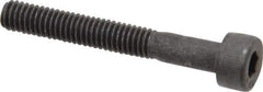 Value Collection - M4x0.70 Metric Coarse Hex Socket Drive, Socket Cap Screw - Grade 12.9 Alloy Steel, Black Oxide Finish, Partially Threaded, 30mm Length Under Head - Apex Tool & Supply