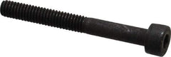 Value Collection - M4x0.70 Metric Coarse Hex Socket Drive, Socket Cap Screw - Grade 12.9 Alloy Steel, Black Oxide Finish, Partially Threaded, 35mm Length Under Head - Apex Tool & Supply