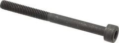 Value Collection - M4x0.70 Metric Coarse Hex Socket Drive, Socket Cap Screw - Grade 12.9 Alloy Steel, Black Oxide Finish, Partially Threaded, 45mm Length Under Head - Apex Tool & Supply