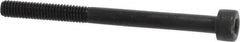 Value Collection - M4x0.70 Metric Coarse Hex Socket Drive, Socket Cap Screw - Grade 12.9 Alloy Steel, Black Oxide Finish, Partially Threaded, 50mm Length Under Head - Apex Tool & Supply