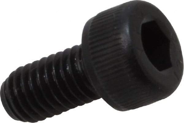 Value Collection - M5x0.80 Metric Coarse Hex Socket Drive, Socket Cap Screw - Grade 12.9 Alloy Steel, Black Oxide Finish, Fully Threaded, 10mm Length Under Head - Apex Tool & Supply
