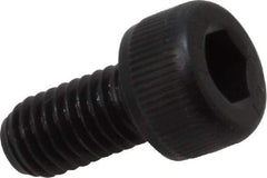 Value Collection - M5x0.80 Metric Coarse Hex Socket Drive, Socket Cap Screw - Grade 12.9 Alloy Steel, Black Oxide Finish, Fully Threaded, 10mm Length Under Head - Apex Tool & Supply