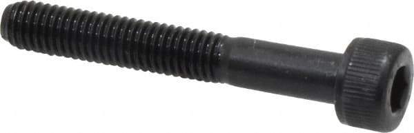 Value Collection - M5x0.80 Metric Coarse Hex Socket Drive, Socket Cap Screw - Grade 12.9 Alloy Steel, Black Oxide Finish, Partially Threaded, 35mm Length Under Head - Apex Tool & Supply