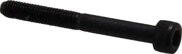 Value Collection - M5x0.80 Metric Coarse Hex Socket Drive, Socket Cap Screw - Grade 12.9 Alloy Steel, Black Oxide Finish, Partially Threaded, 45mm Length Under Head - Apex Tool & Supply