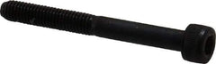 Value Collection - M5x0.80 Metric Coarse Hex Socket Drive, Socket Cap Screw - Grade 12.9 Alloy Steel, Black Oxide Finish, Partially Threaded, 45mm Length Under Head - Apex Tool & Supply