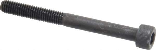 Value Collection - M5x0.80 Metric Coarse Hex Socket Drive, Socket Cap Screw - Grade 12.9 Alloy Steel, Black Oxide Finish, Partially Threaded, 50mm Length Under Head - Apex Tool & Supply