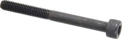 Value Collection - M5x0.80 Metric Coarse Hex Socket Drive, Socket Cap Screw - Grade 12.9 Alloy Steel, Black Oxide Finish, Partially Threaded, 50mm Length Under Head - Apex Tool & Supply