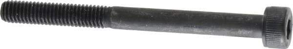 Value Collection - M5x0.80 Metric Coarse Hex Socket Drive, Socket Cap Screw - Grade 12.9 Alloy Steel, Black Oxide Finish, Partially Threaded, 55mm Length Under Head - Apex Tool & Supply